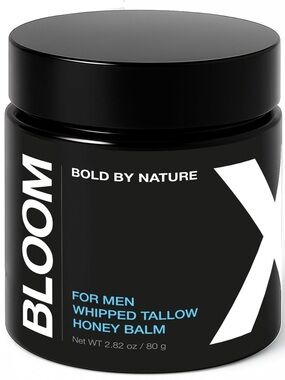 Bloomeo Natural Tallow & Honey Balm Moisturizer For Men 2.82 Oz